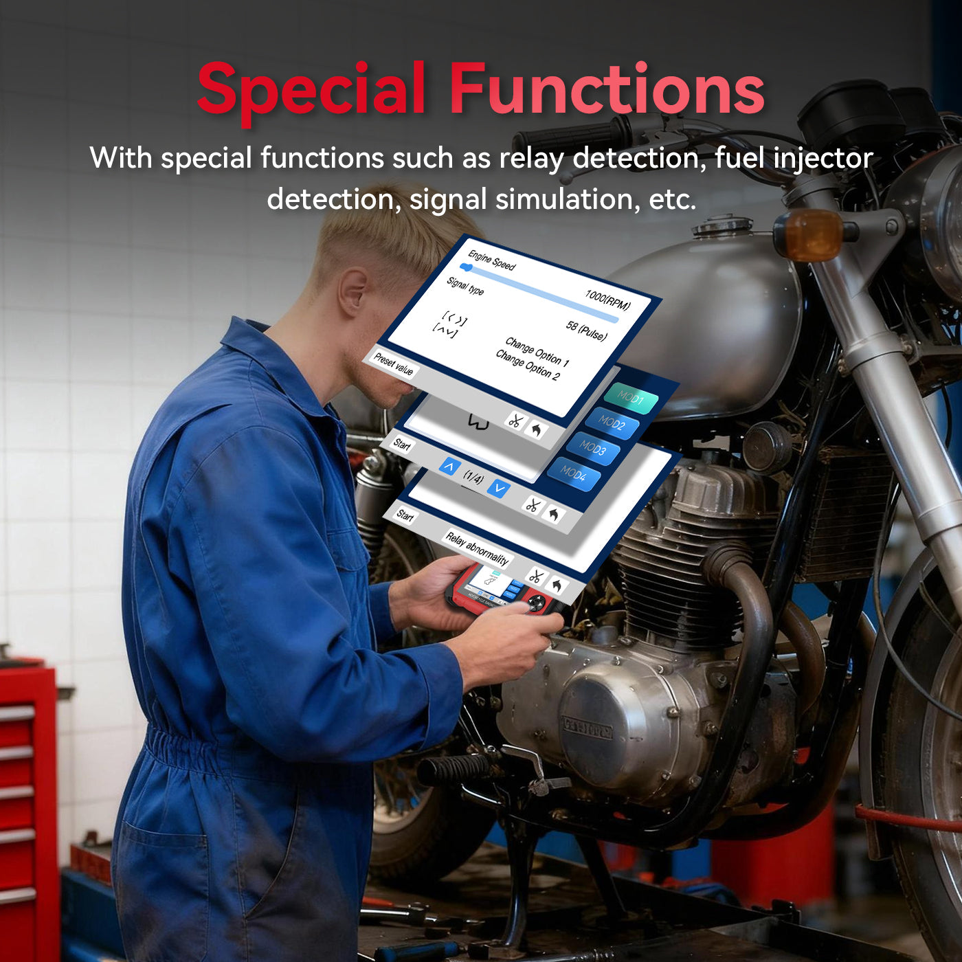 M216 Smart Motorcycle Diagnostic Tool