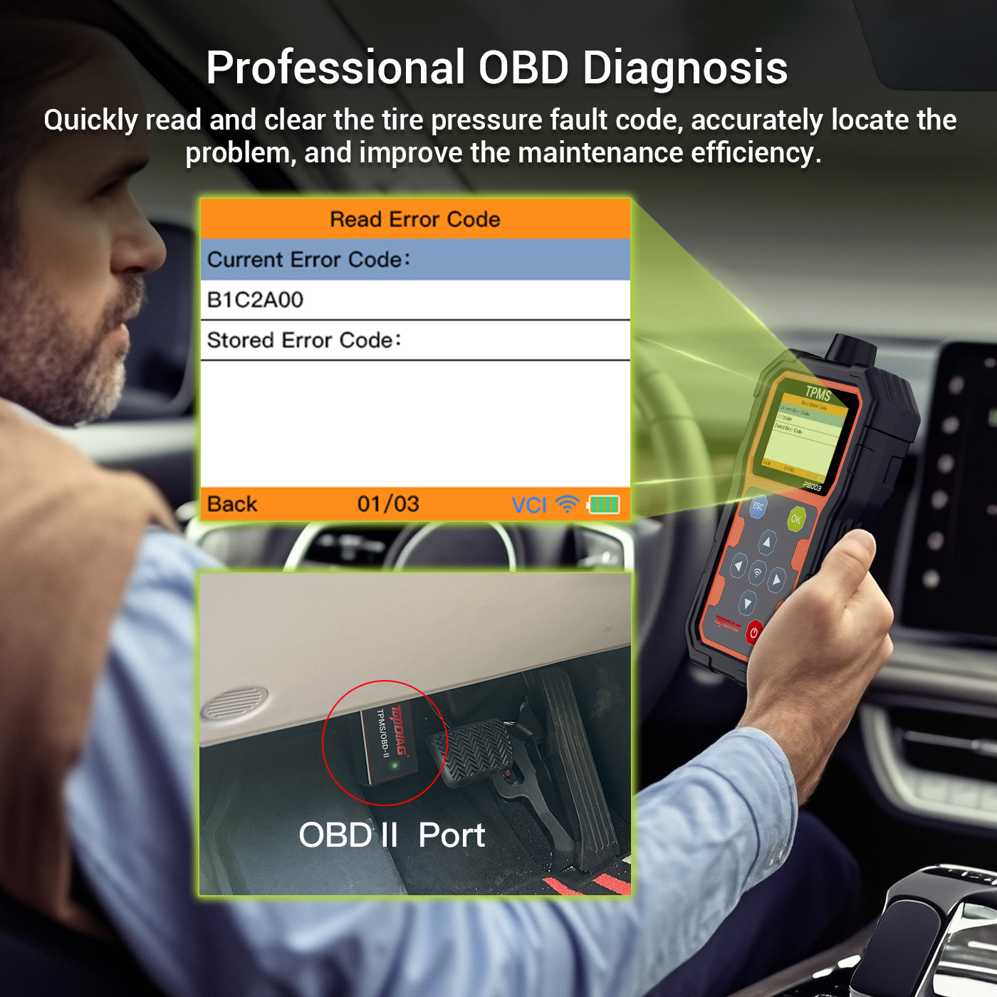 PS003 Handheld TPMS Programming Tool