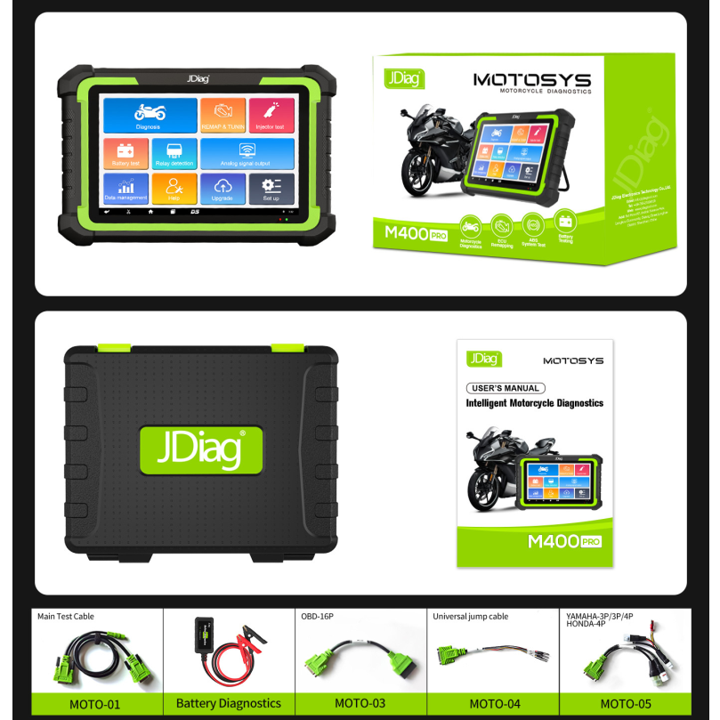 FLUTREE M400 PRO Motorcycle Diagnostic Tool