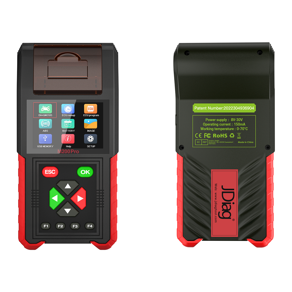 FLUTREE M200 Pro otorcycle Diagnostic Tool