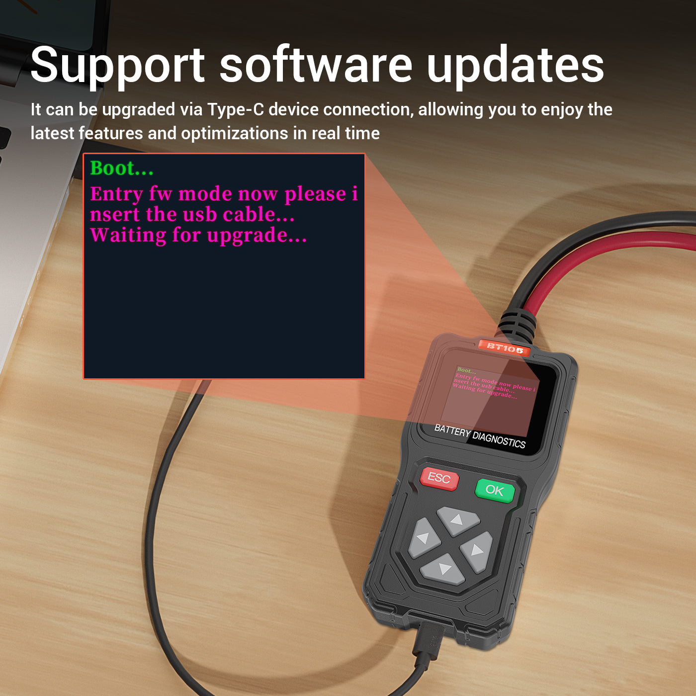 BT105 12V/24V Battery Diagnostic Tool