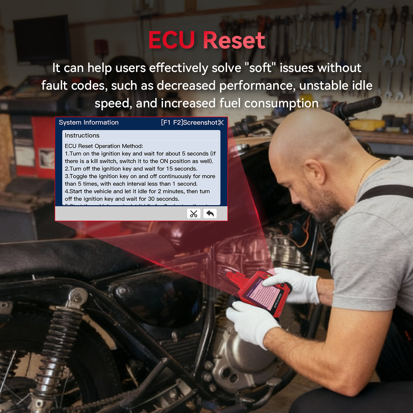 M216 Smart Motorcycle Diagnostic Tool