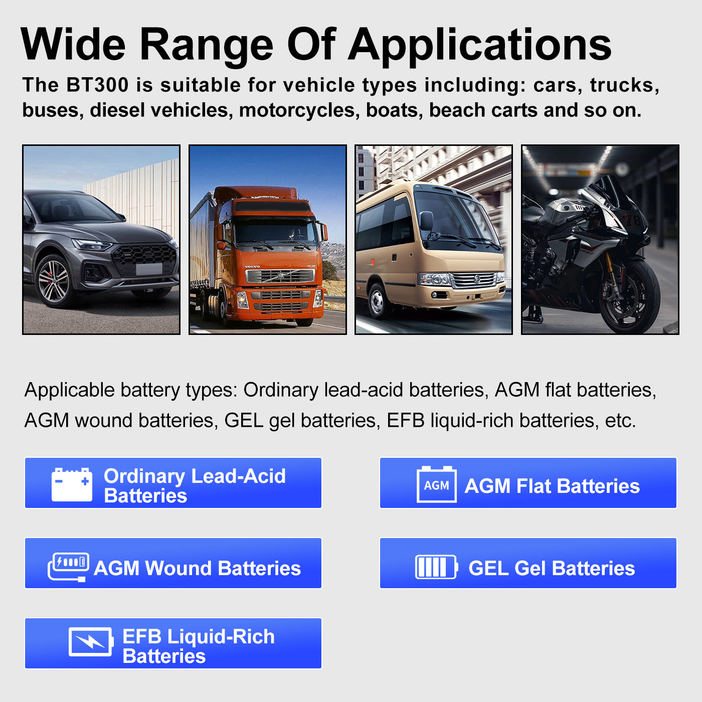BT300 Car Battery Tester
